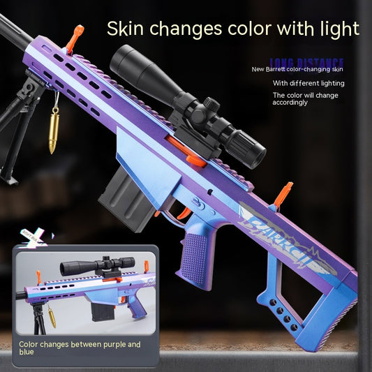 Chameleon Barrett Manual Bolt Action Toy Sniper Rifle