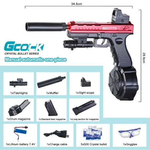 Aluminium Glock Gel Blaster